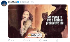 <b>Elon Musk Ponders Tesla将数十亿划分为比特币，问询是</b>